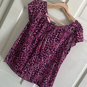 Cap sleeve Lilly Pulitzer blouse size small